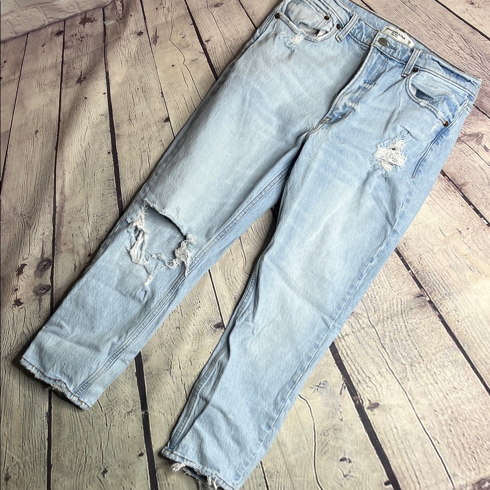 Abercrombie & Fitch "The Mom"  High Rise Jeans